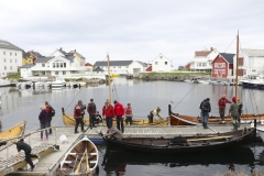 Båten Weyen døpes på Veiholmen